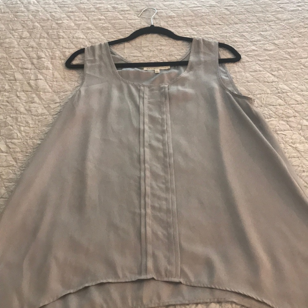 Beautiful Light, Silky Grey Blouse - Women’s Size Medium.